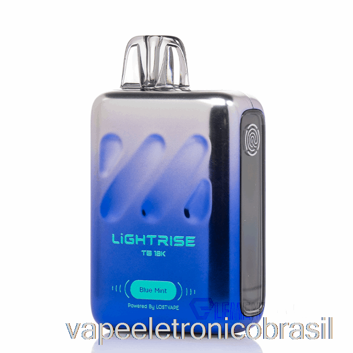 Vape Recarregável Vape Perdido Lightrise Tb 18k Descartável Azul Mint